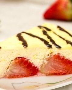 Творожное суфле с ягодами