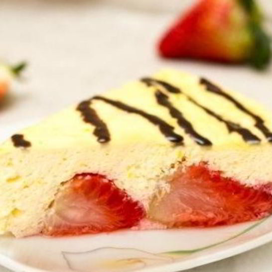 Рецепт творожного суфле с ягодами