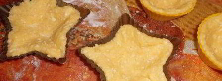 творожные корзиночки с шоколадным суфле. Шаг 2