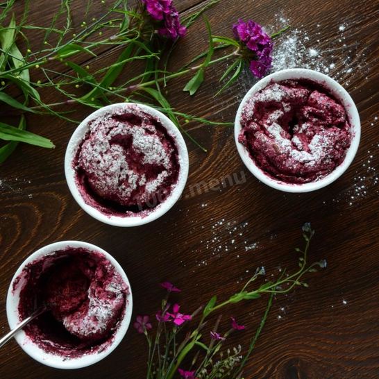 Рецепт запеченного суфле из жимолости