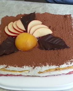 Фруктовое тирамису для детей