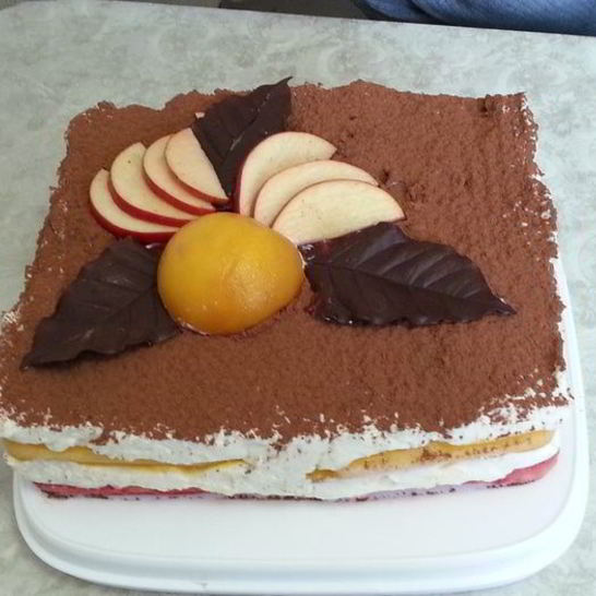 Рецепт фруктового тирамису для детей