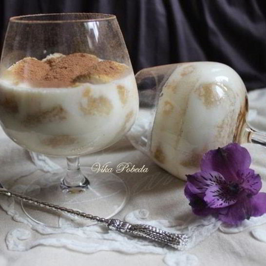 Рецепт панны котта тирамису