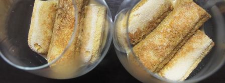 панна котта тирамису. Шаг 4