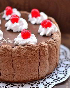 Шоколадный тирамису с вишневым ликером