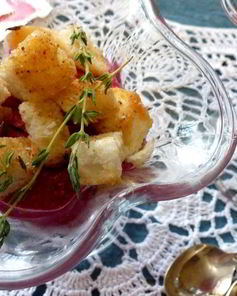 Свекольный тирамису