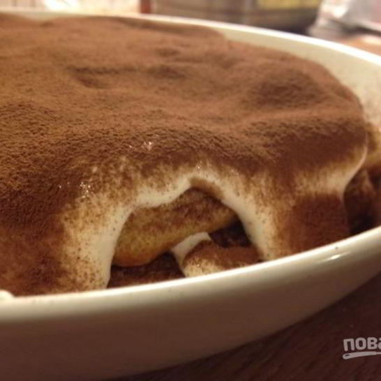 Рецепт тирамису без маскарпоне