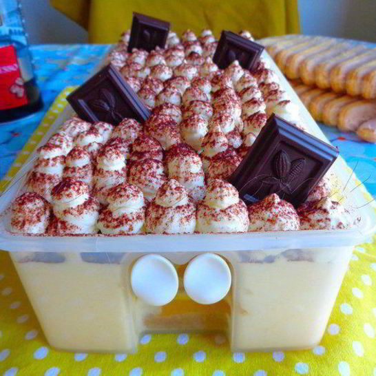 Рецепт тирамису манго-шоколад