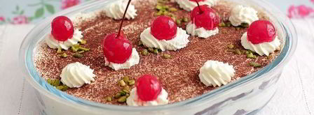 тирамису на шоколадном бисквите без яиц. Шаг 11