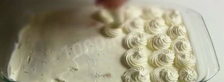 тирамису с творогом и лаймом без яиц и алкоголя. Шаг 11