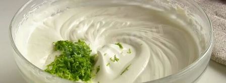 тирамису с творогом и лаймом без яиц и алкоголя. Шаг 3