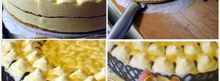 торт-десерт лимонный тирамису. Шаг 11