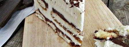 торт-мороженое тирамису. Шаг 15