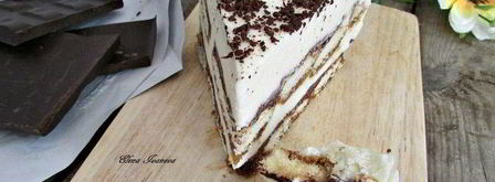 торт-мороженое тирамису. Шаг 16