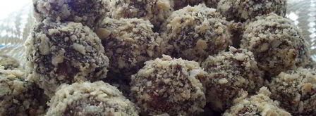 трюфеля вишнево-лимонные в шоколадной помадке. Шаг 11