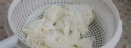 творог из кефира в мультиварке. Шаг 6