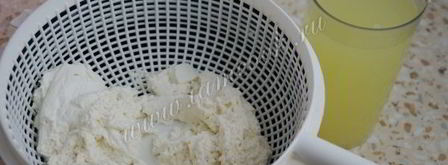 творог из кефира в мультиварке. Шаг 7