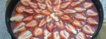 творожный десерт клубничное настроение. Шаг 9