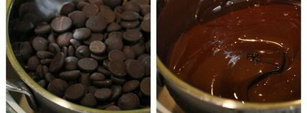 воздушный шоколадный муале. Шаг 4