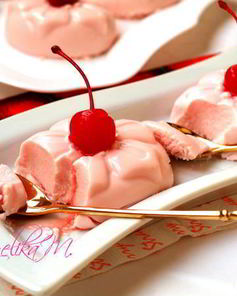 Воздушный сметанный десерт