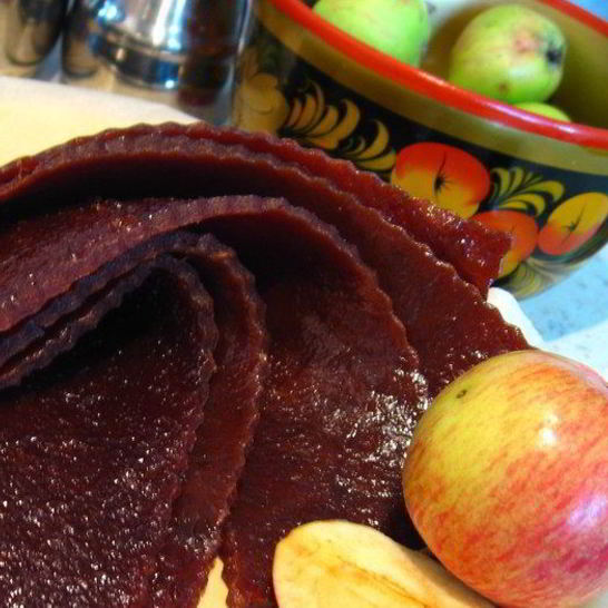 Рецепт яблочной пастилы без сахара