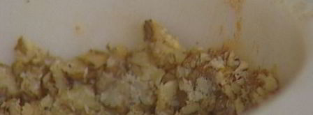 яблочный пудинг с сушеной клюквой и грецкими орехами. Шаг 8