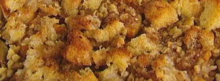 яблочный пудинг с сушеной клюквой и грецкими орехами. Шаг 11