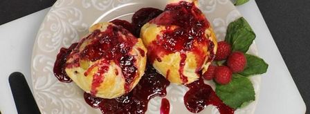 яблоки, фаршированные малиной. Шаг 6