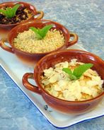 Яблоки, запеченные под штрейзелем