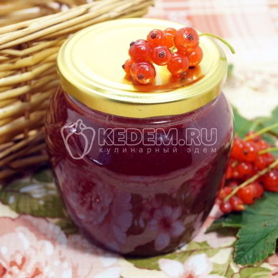 Рецепт желе из красной смородины