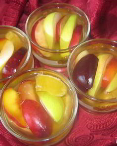 Желе с фруктами