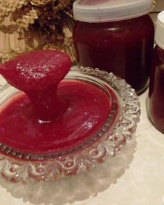 Живое желе из калины