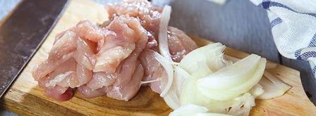 азу из индейки. Шаг 2