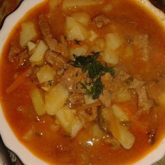 Рецепт азу по-татарски