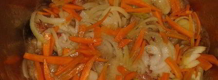 азу по-татарски. Шаг 3