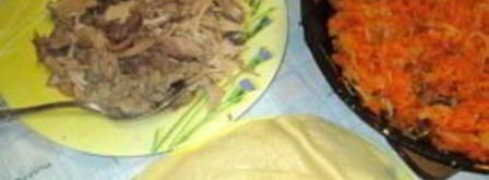 бешбармак из курицы. Шаг 8