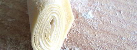 домашняя лапша двух видов. Шаг 6