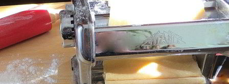 домашняя лапша двух видов. Шаг 11