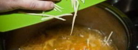 домашняя лапша с курицей. Шаг 12