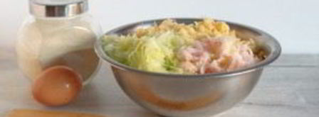 драники из картофеля, кабачка и яблока. Шаг 2