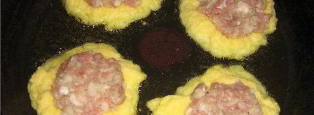 драники с фаршем. Шаг 3