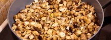 драники с грибами. Шаг 4