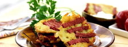 драники с колбасой. Шаг 8