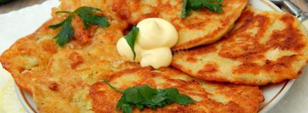 драники с курицей. Шаг 6