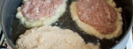 драники с мясом. Шаг 4