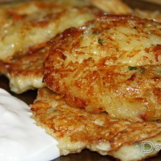 Рецепт драников с сыром