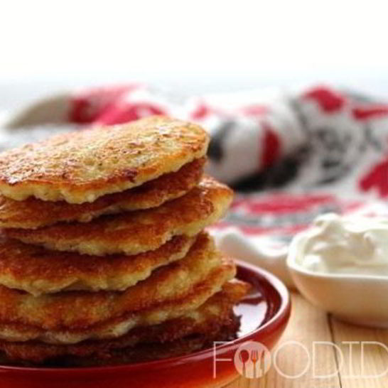 Рецепт драников с творогом