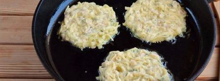 драники с ветчиной. Шаг 5