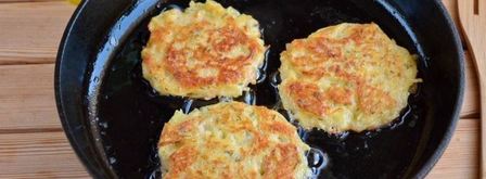 драники с ветчиной. Шаг 6