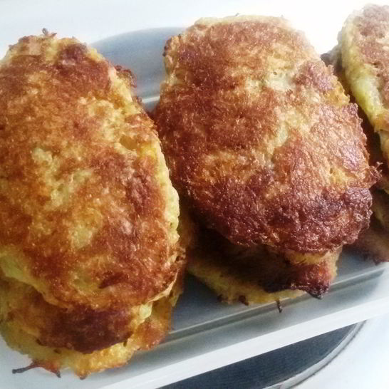 Рецепт картофельных драников с мясным фаршем